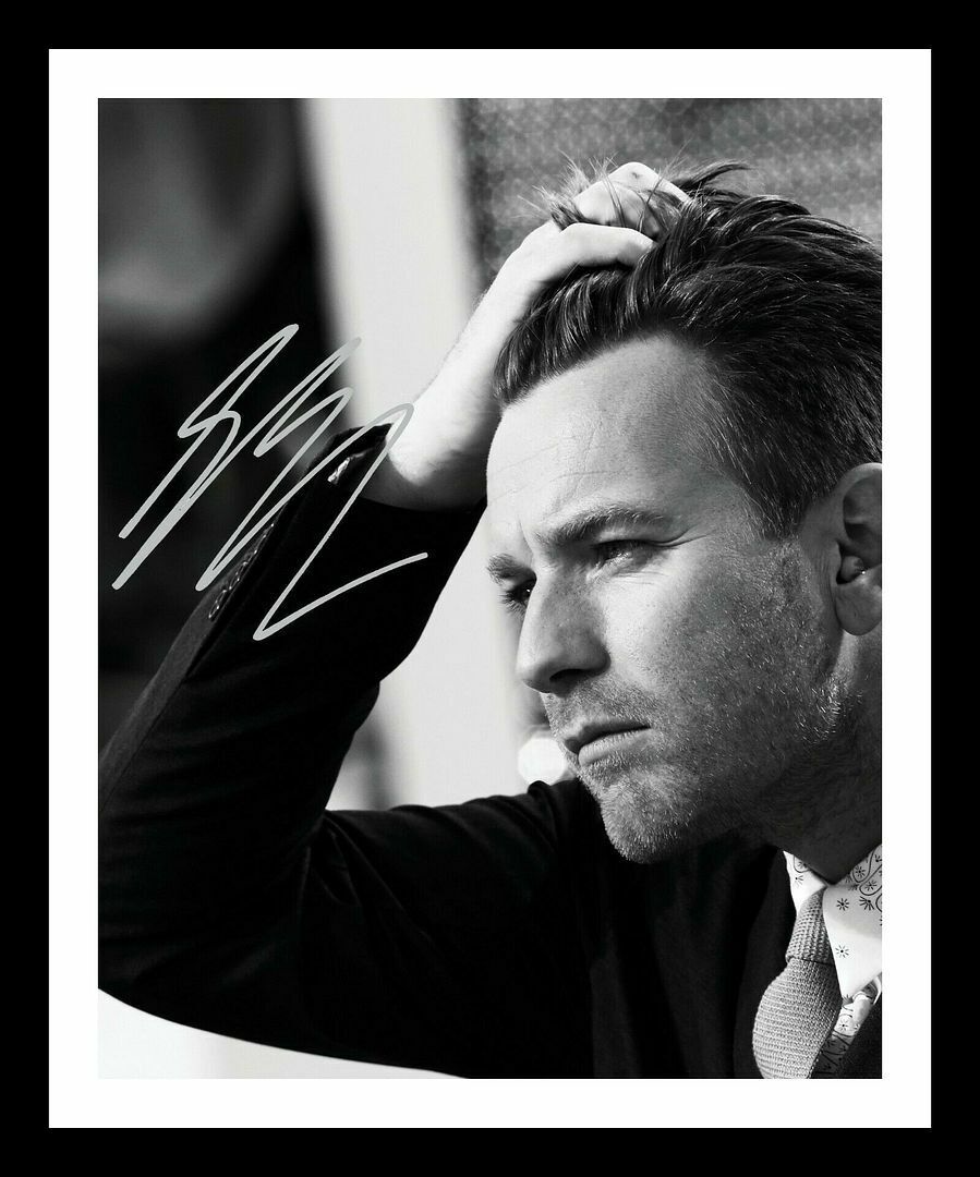 Ewan McGregor Autograph Signed & Framed Photo Poster painting