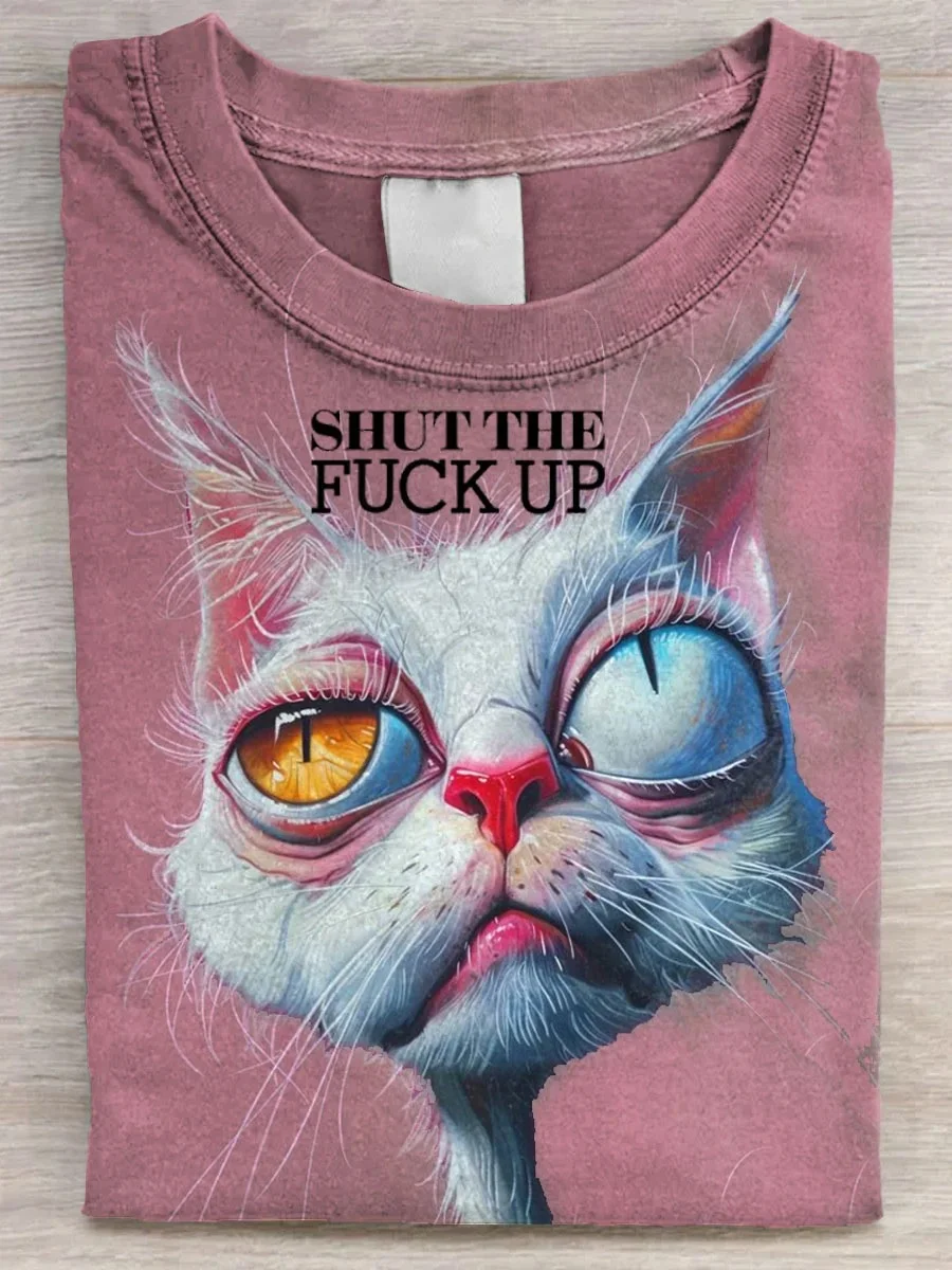 Eagerlys  Shut The Fuck Up T-shirt Eagerlys