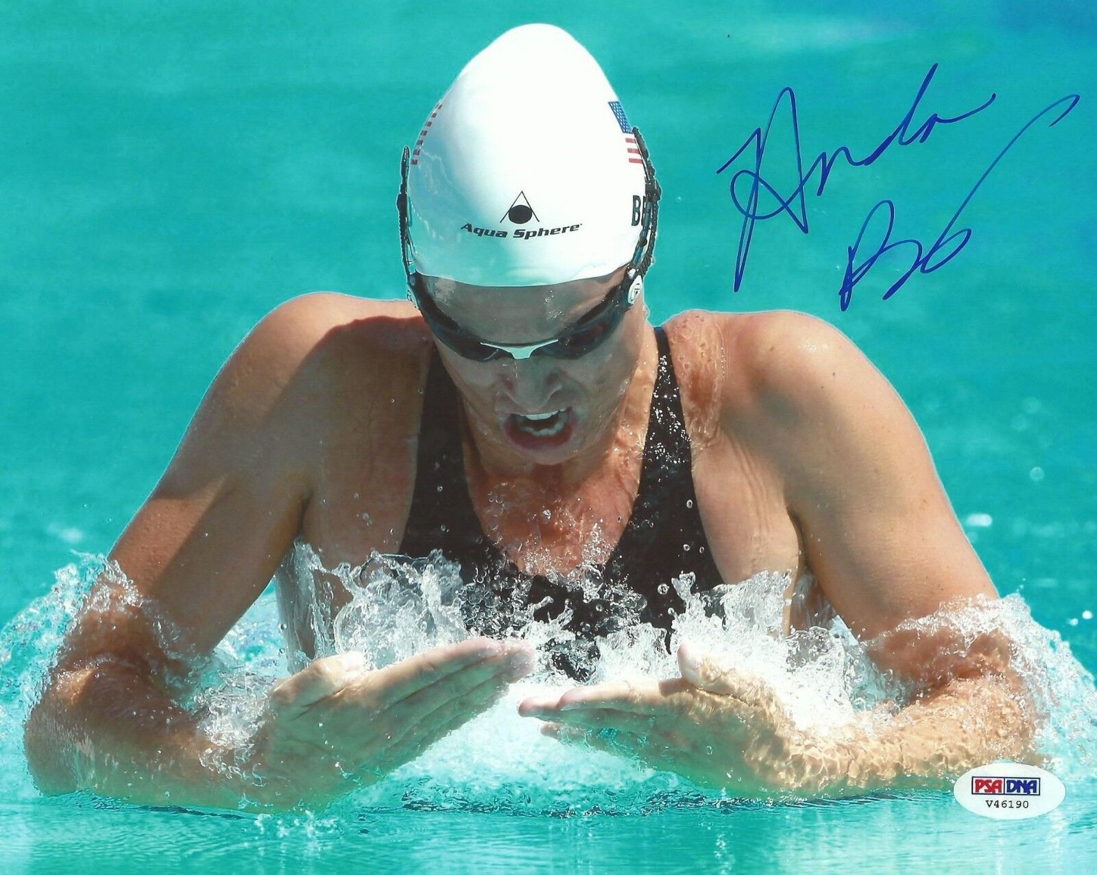 Amanda Beard Signed 8x10 Photo Poster painting PSA/DNA COA Autograph Picture Olympics 1996 2004