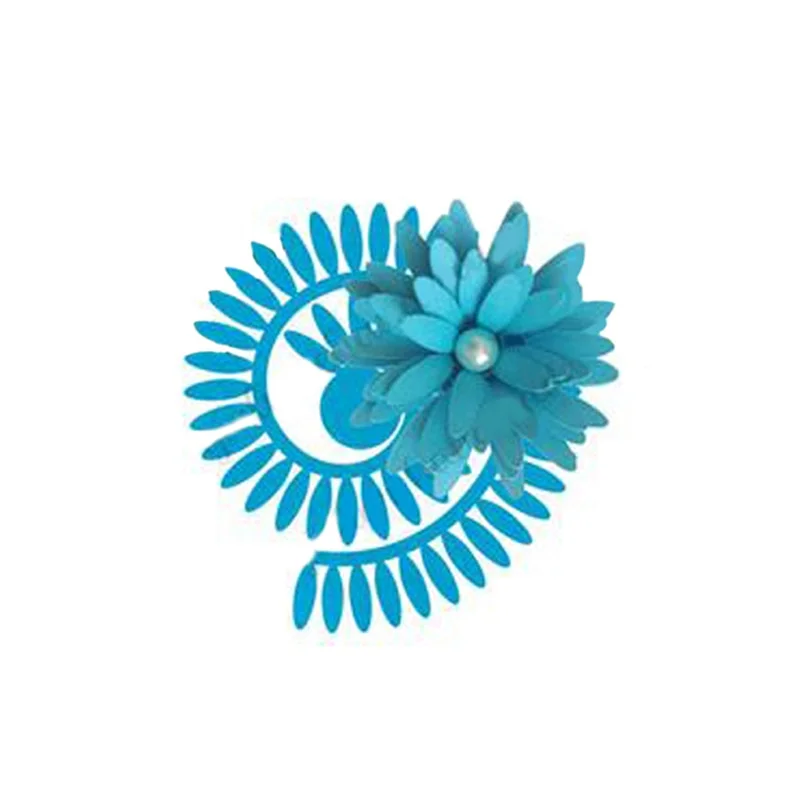 Spiral Flower Metal Cutting Dies for DIY Scrapbooking Album Paper Cards Decorative Crafts Embossing Die Cuts Christmas 2021new