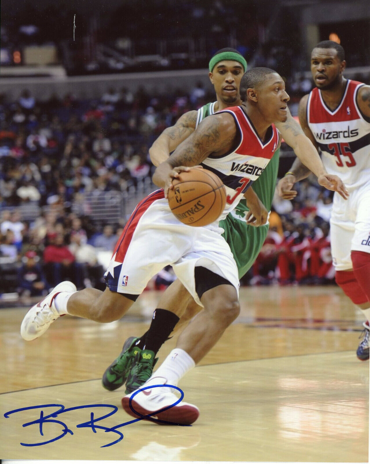 Bradley Beal Autographed 8x10 Washington Wizards Shipping #S1291