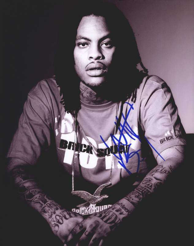 Waka Flocka-Flame authentic signed rap 8x10 Photo Poster painting W/Certificate Autographed 1202