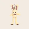 Plushie Bunny Keychain Bag Charm Long Ears Long Legs Girls Gift Idea