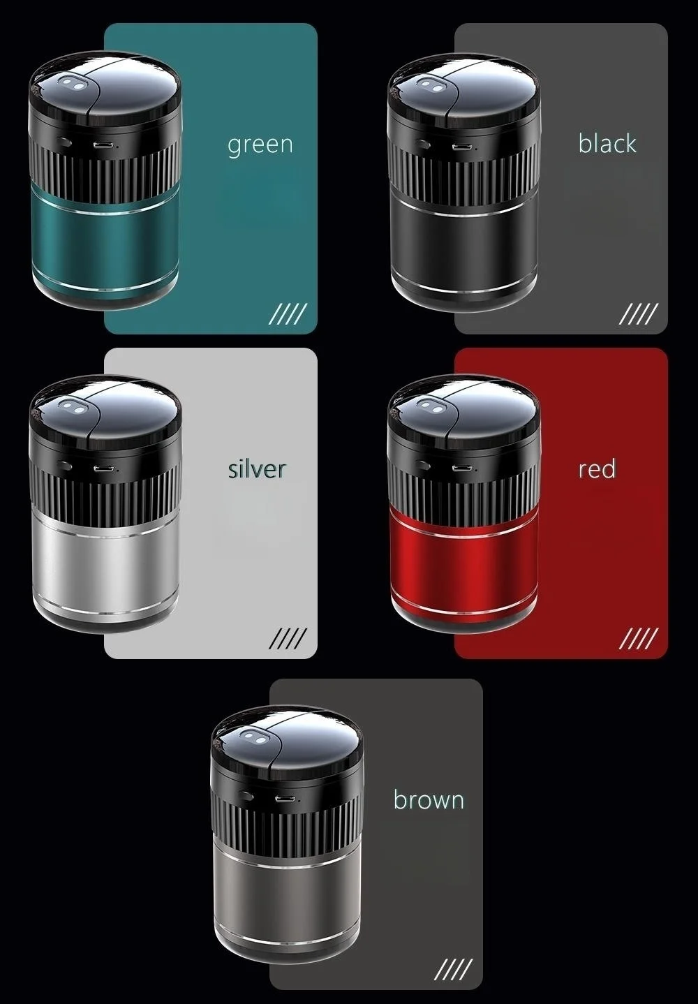 Automatic sensing touch infrared creative car ashtray