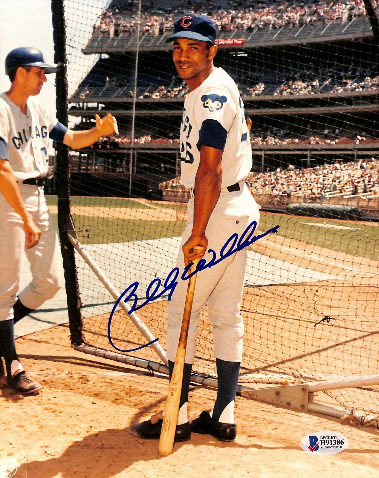 Cubs Billy Williams Authentic Signed 8x10 Photo Poster painting Autographed BAS 8