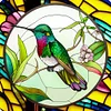 Combo Kit（4PCS)-Diamond Painting-DIY DIY Full Round Drill Hummingbird Stain Glass (30*30CM)