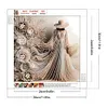 Elegante Dame - speziell geformte Diamond Painting - 30*30cm