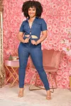 Tonya Denim Jumpsuit