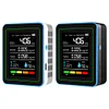 5-in-1 Air Quality Monitor CO2 Detector USB Charging Portable for Indoor Outdoor