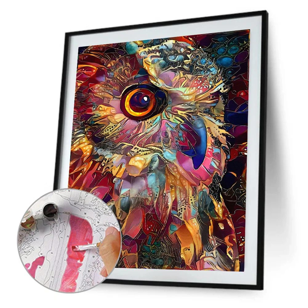 Owl - Paint By Number(40*50cm)