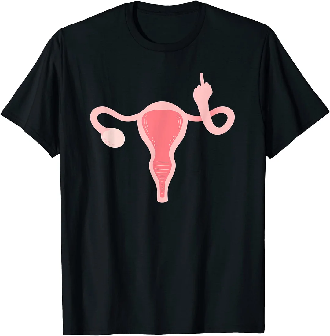 Uterus My Body My Choice Pro Choice Feminist Women's Rights T-Shirt