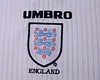Joyfball 1998 Kids Size Retro England Home Football Shirt 1:1 Thai Quality