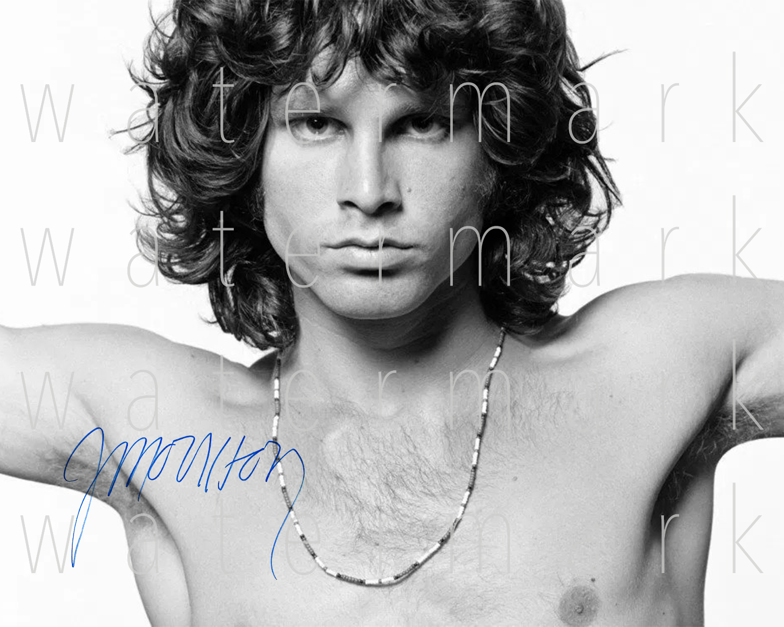 Jim Morrison signed 8X10 inch print Photo Poster painting poster art autograph RP