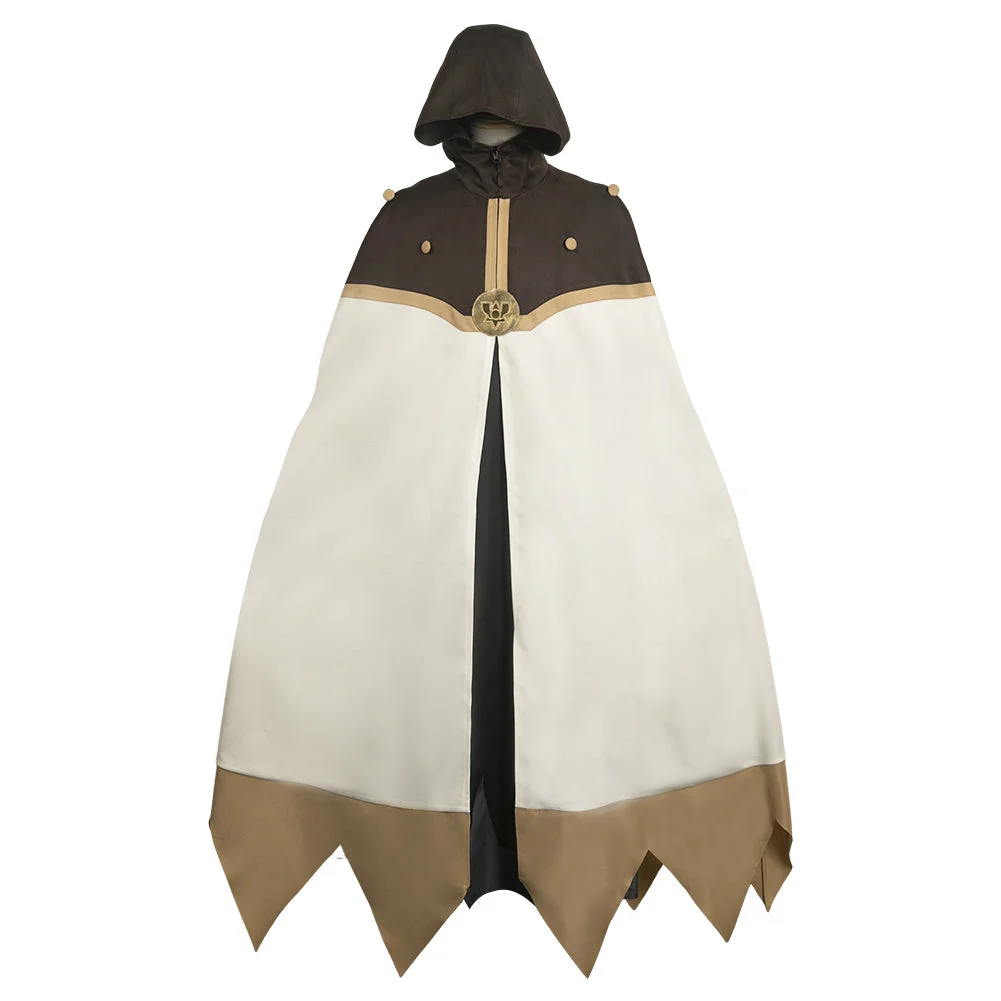 TV The Owl House Belos White Cloak Outfits Cosplay Costume Halloween Suit