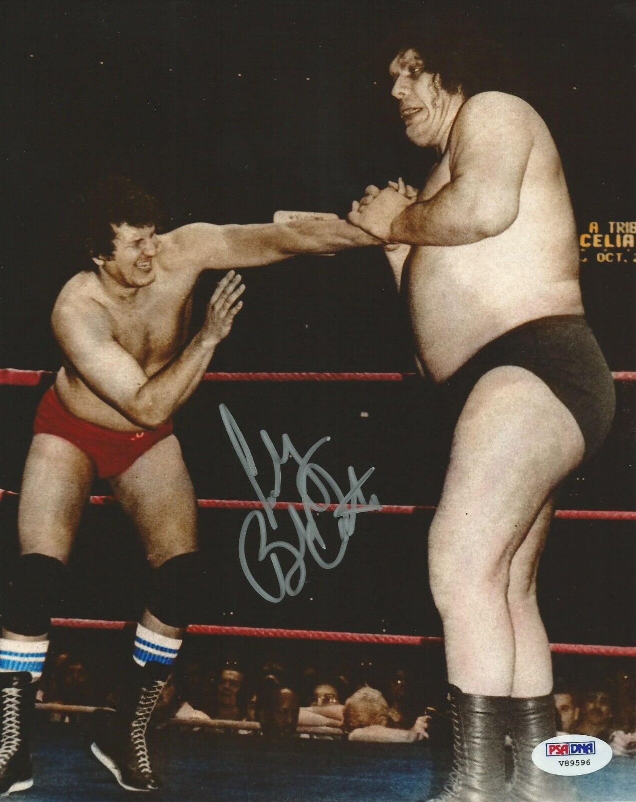 Cowboy Bob Orton Signed WWE 8x10 Photo Poster painting PSA/DNA COA WWF Picture w Andre the Giant