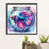 Diamond Painting-DIY Full Round Drill Fish(40*40CM)