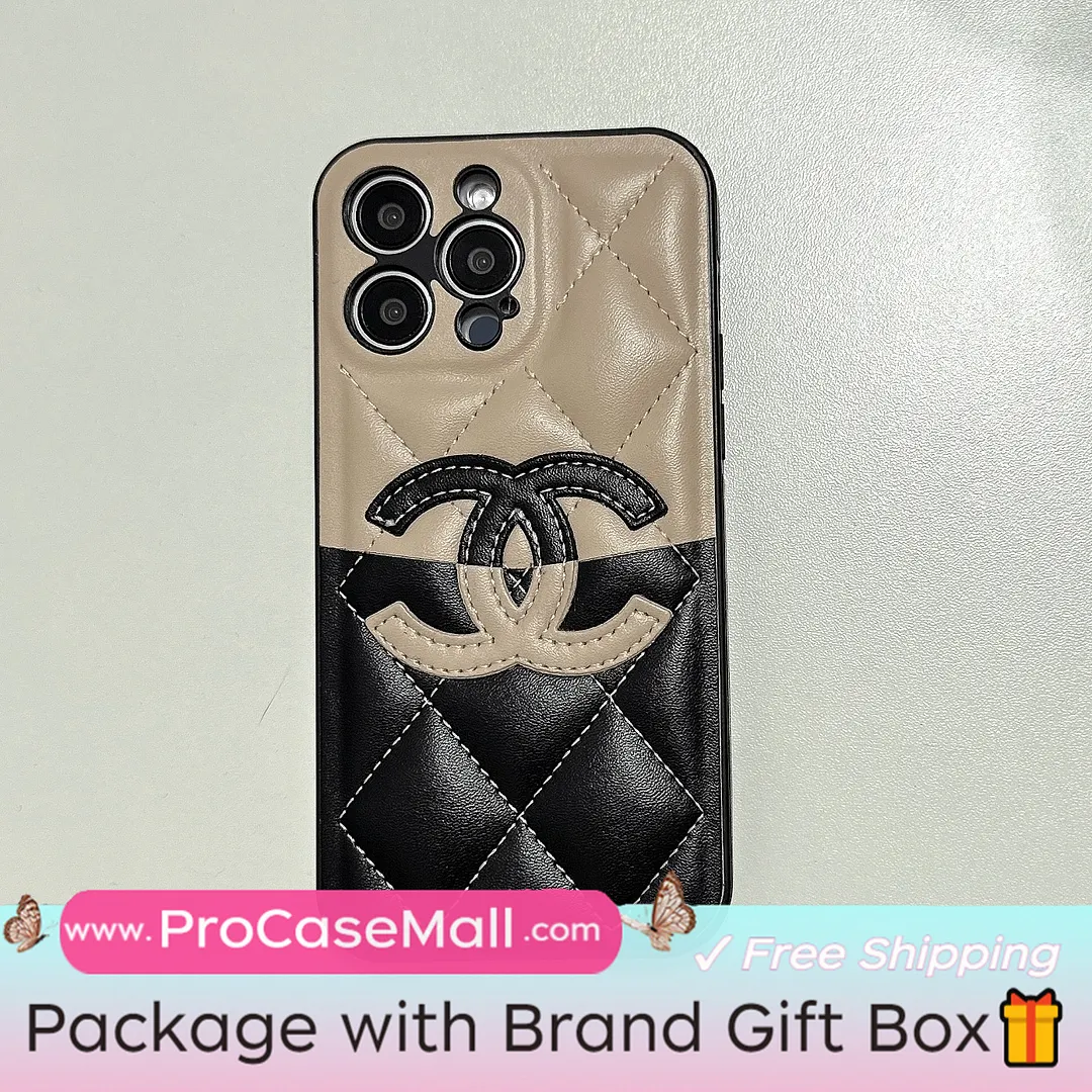 Premium Chanel Leather Apple iPhone Fashion Case