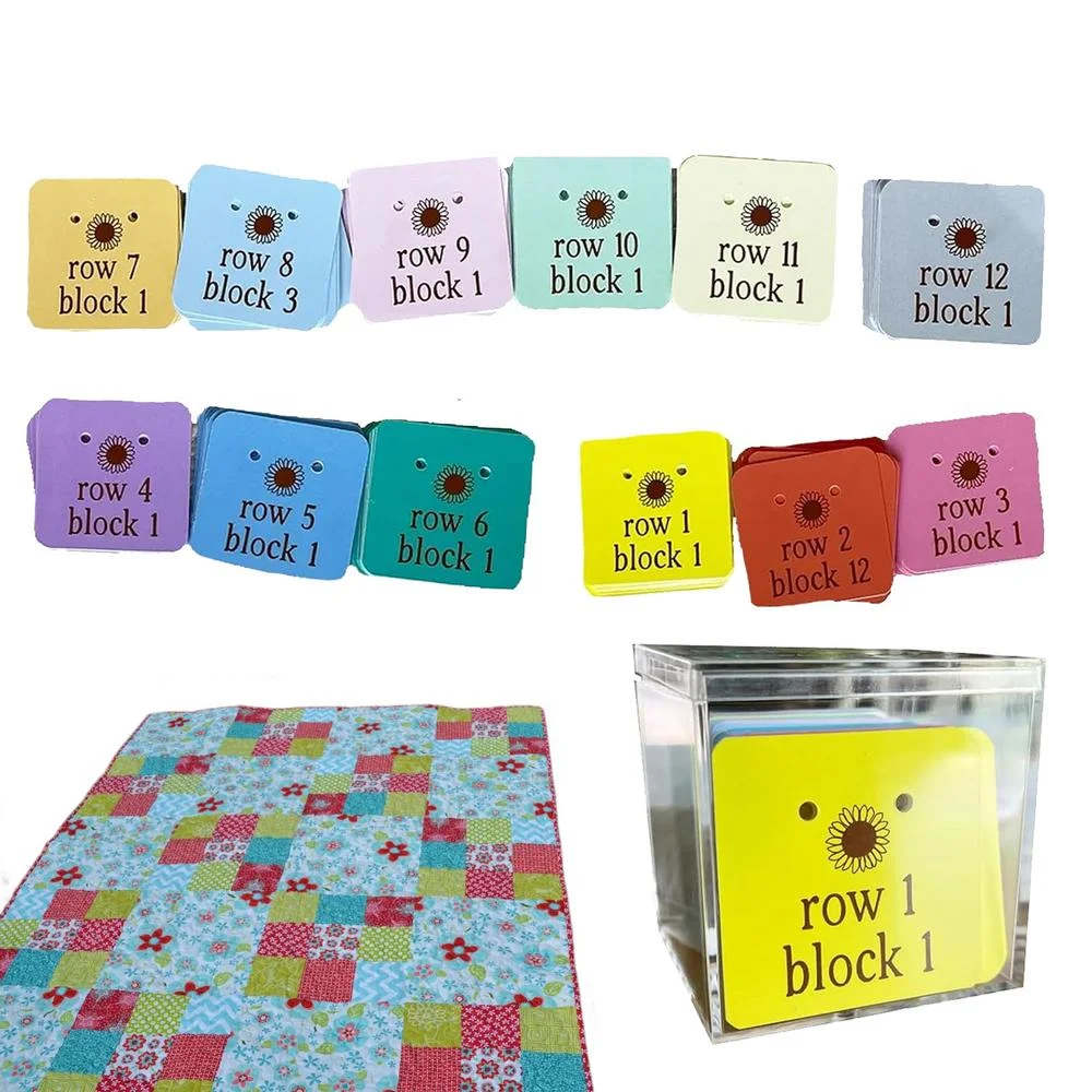 Quilt Block Row Markers