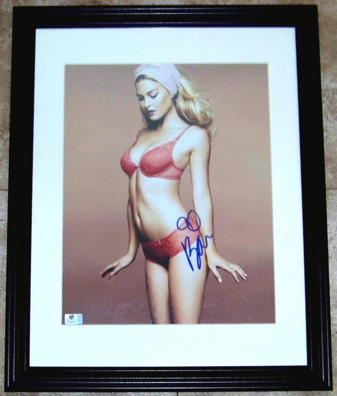 SALE! Bar Refaeli SI Cover Girl Signed Autographed 11x14 Photo Poster painting GV GA GAI COA!