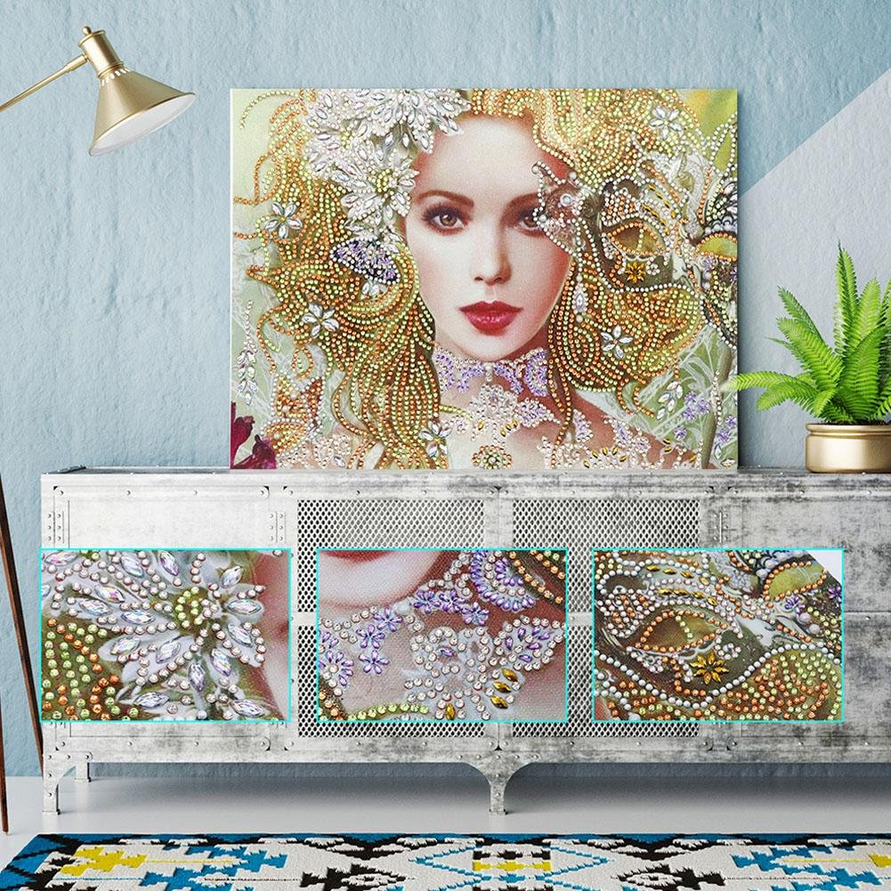 Diamond Painting - Crystal Rhinestone - Beauty