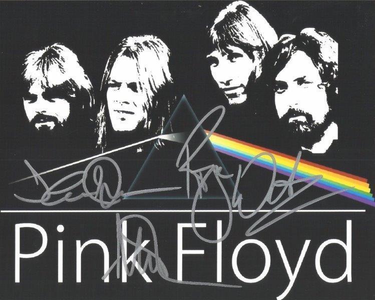 REPRINT - PINK FLOYD Roger Waters & Band Signed Glossy 8 x 10 Photo Poster painting Print RP