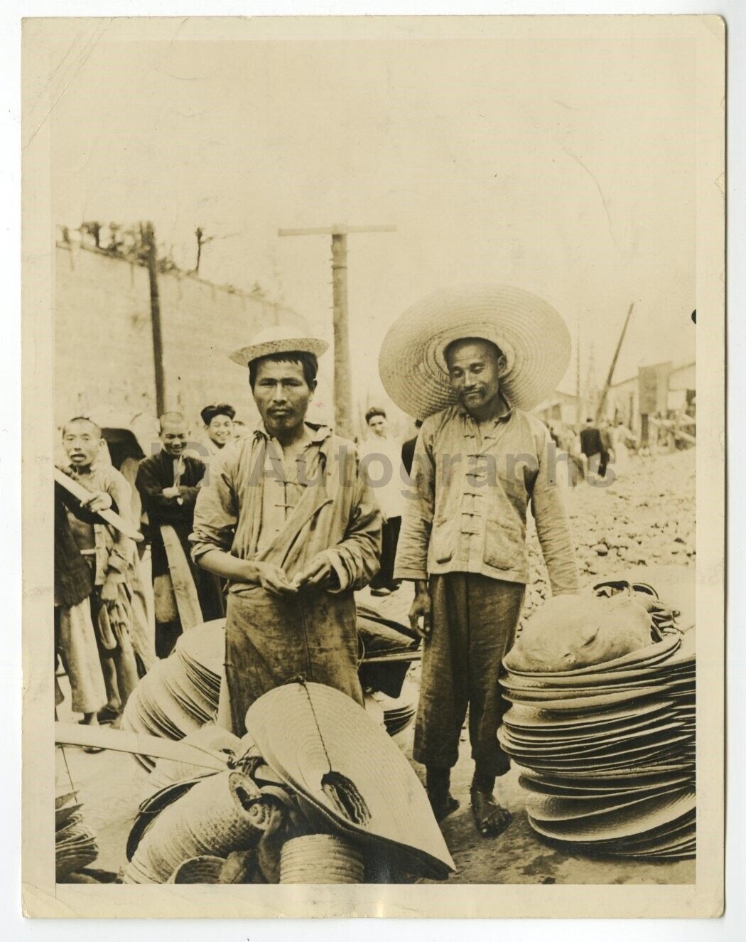 Chinese History - Vintage Silver Print Press Photo Poster paintinggraph, Circa 1930s