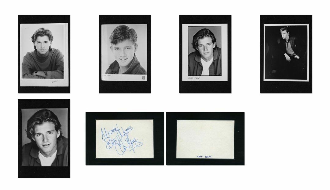 Chris Young - Signed Autograph and Headshot Photo Poster painting set - PCU
