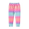 Kids Girl Baby Leggings Rainbow Print Unicorn Pencil Pants Skinny Trousers