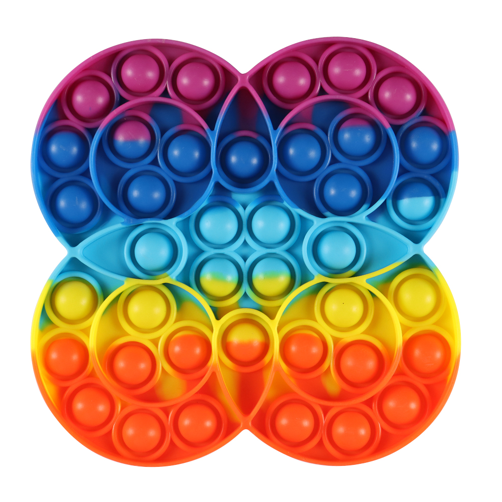 

4 Rings Rainbow - Pop It Fidget Toy, 501 Original