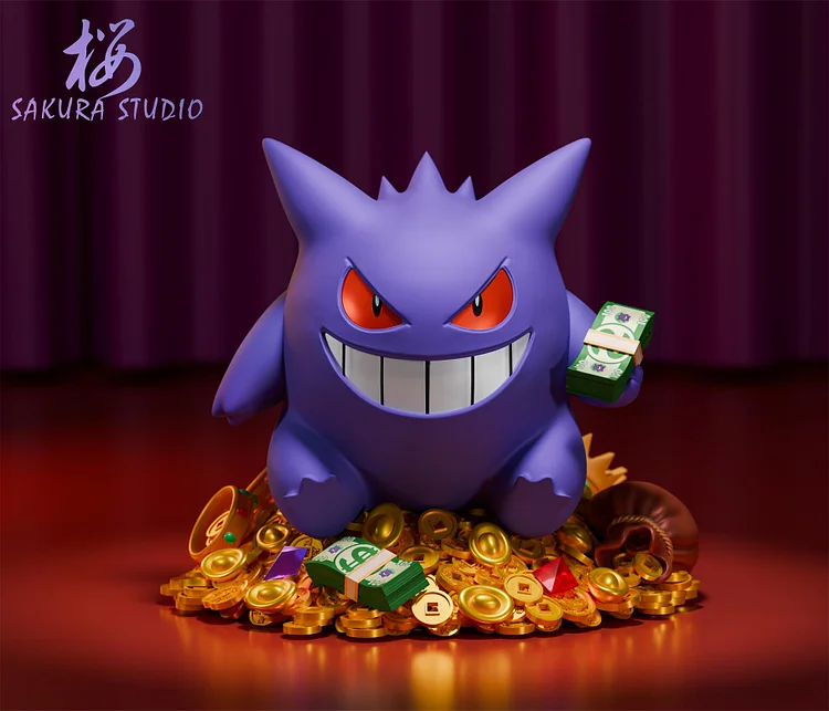 SAKURA Studio - Pokemon Money comes from #4 Gengar Statue(GK) -