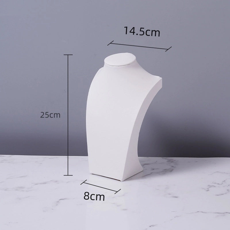 1 Piece Velvet Minimalist Solid Color Jewelry Display