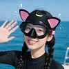 Cat Ears 3mm Neoprene Diving Headband Cartoon Diving Hood for Snorkeling Surfing