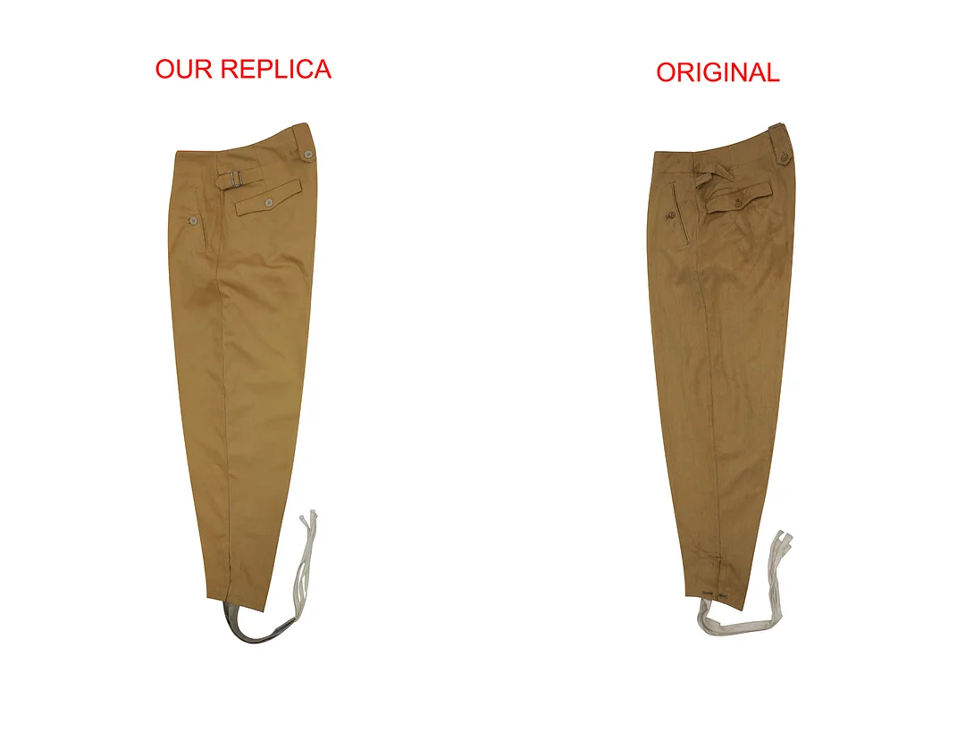   Elite DAK Tropical Afrikakorps SAHARIANA Sand Trousers German-Uniform