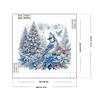 Diamond Painting-DIY Crystal Rhinestone Christmas Bluebird