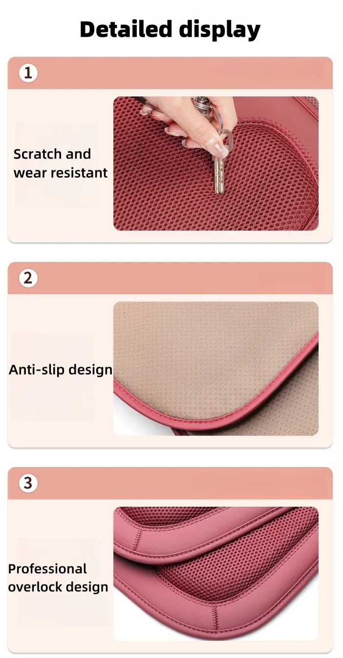 Car summer breathable heat-proof seat cushion