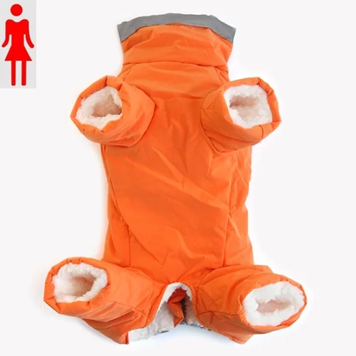 Waterproof Dog Snowsuit | Small Dog Snowsuit | Puppy Snowsuit | Dog Winter Snowsuit