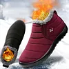 Gioiacombo&trade; Nuove scarpe invernali da neve calda impermeabili e velluto (spedizione gratuita)