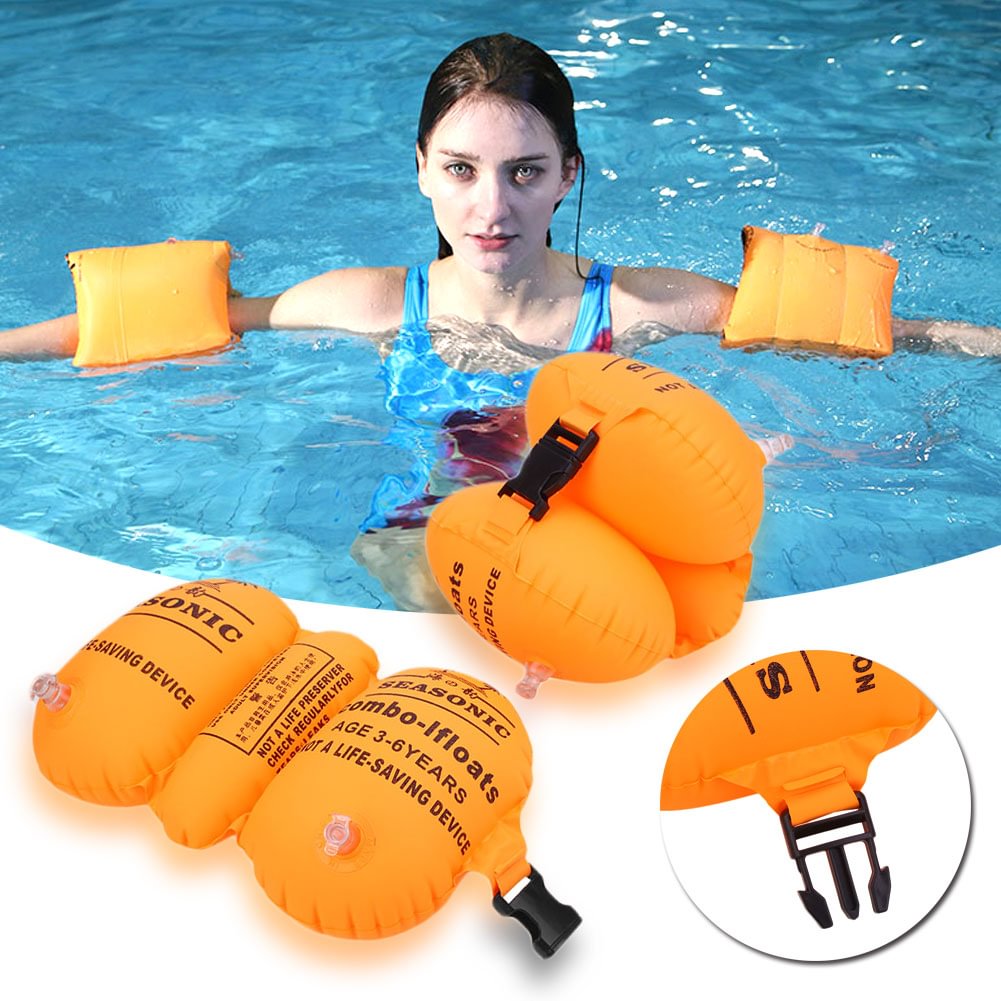 Swimming Inflatable Pool Float Sleeves Arm Float Swimming Rings ...