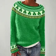 【SCENERITY】Clover Embroidered Knit Ravelry: alibi12345's Sweater Clover