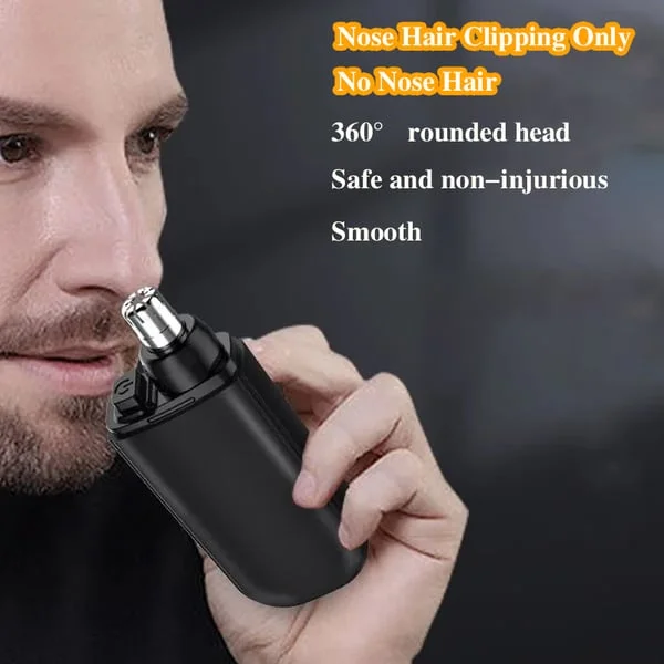 Portable Nose Hair Trimmer (Painless & Precision)