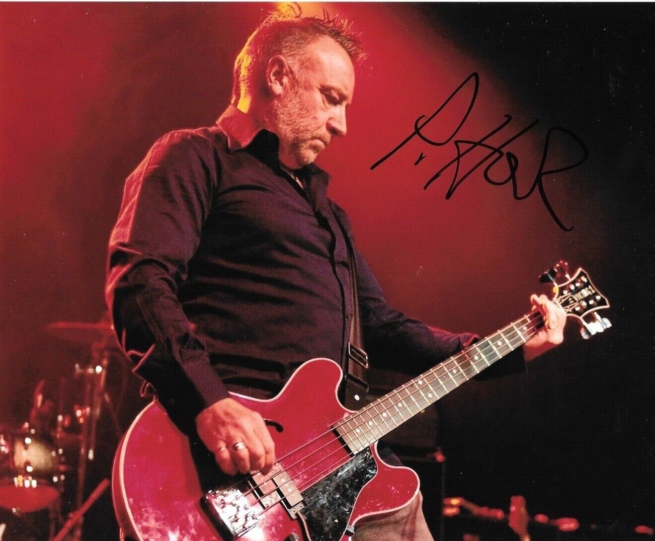 * PETER HOOK * signed autographed 8x10 Photo Poster painting * NEW ORDER * JOY DIVISION * 5