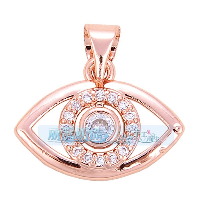 1 Piece Copper Devil’s Eye Pendant Jewelry Accessories
