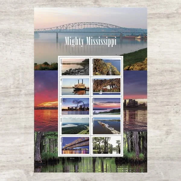 Mighty Mississippi Forever Stamps