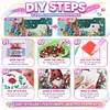 Butterfly Flower E 5D Partial Drill DIY Diamond Painting Kit 30*30cm