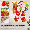Diamond Painting Christmas Sticker Art Crafts
