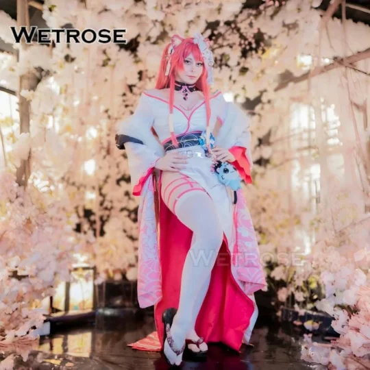 [Wetrose] In Stock Hololive EN Raora Panthera New Year Kimono Cosplay Costume コスプレ衣装