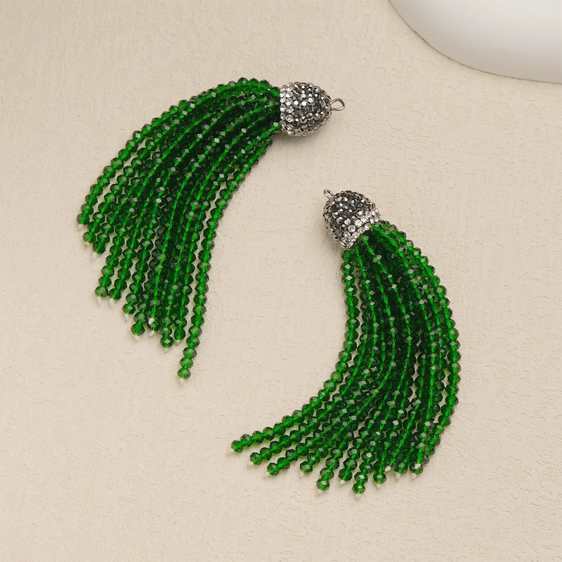 1 Piece Glass Solid Color Pendant