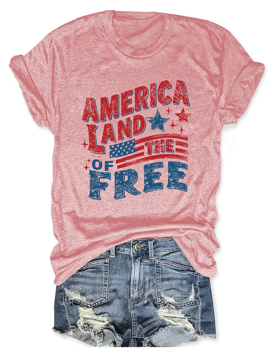 America Land Of The Free T-shirt