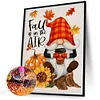 Diamond Painting-DIY Full Round Drill Thanksgiving Harvest Season