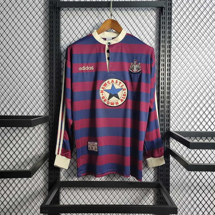 Newcastle United 1995/1997 Retro Long Sleeve Away Shirt